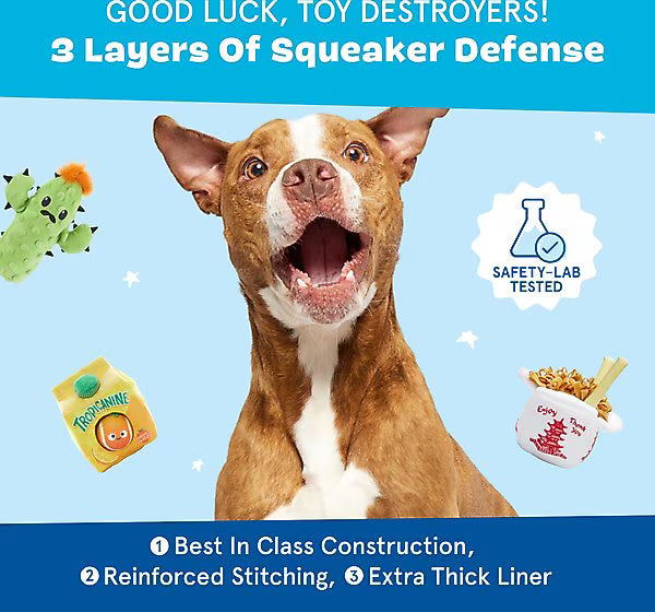 Slobbery Ice Cream Cone Dog Toy