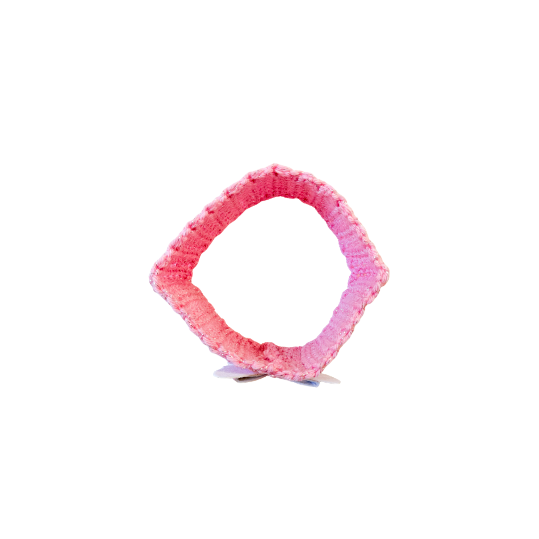 Pink Butterfly Collar Scarf