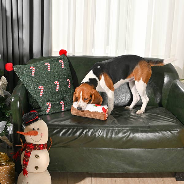 Yule Log Dog Toy