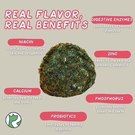 Grass-Fed Beef Green Tripe Dog Treats