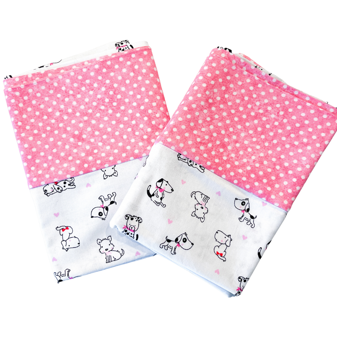 Dainty Doggies Pillowcases