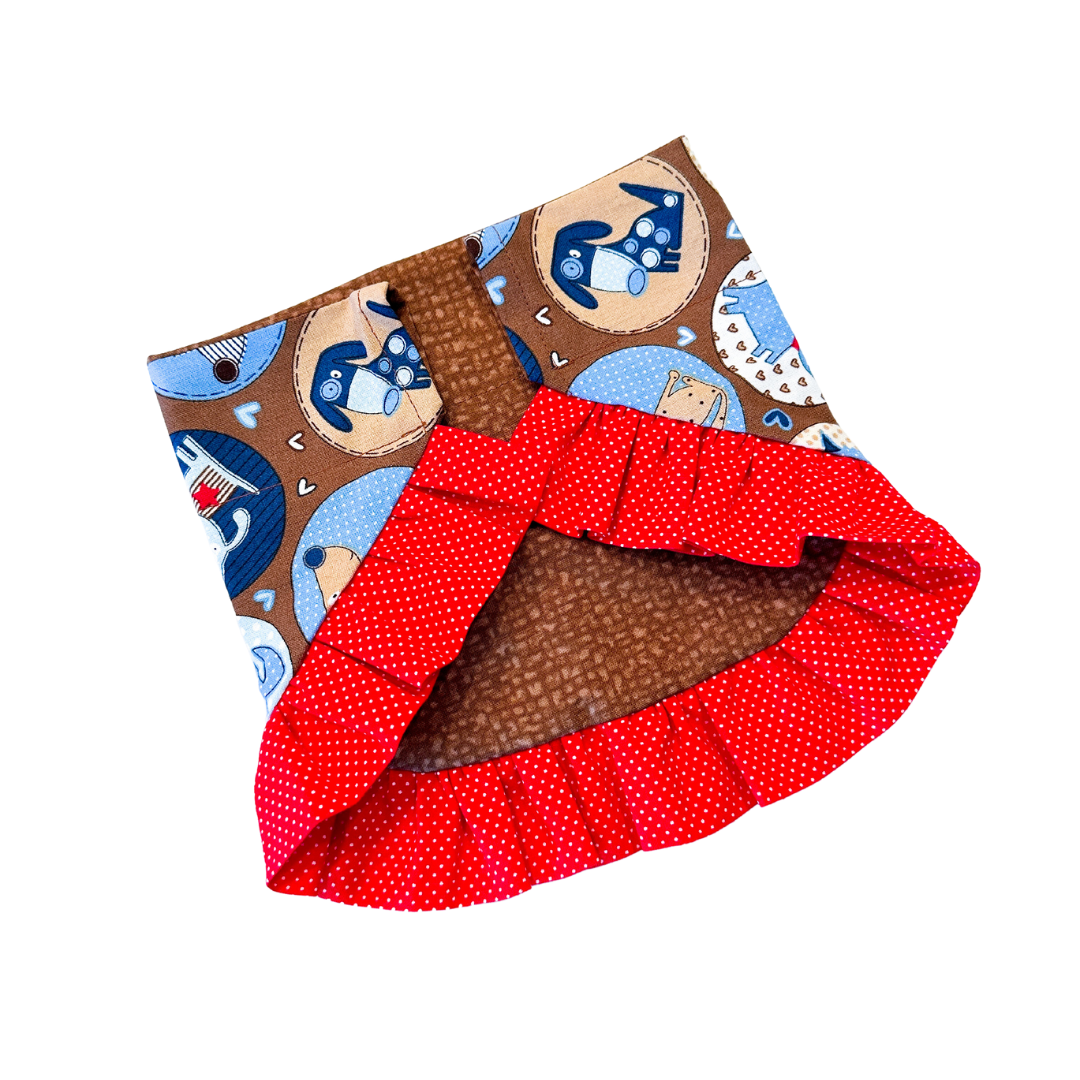 Posh Pooch Ruffle Bandana