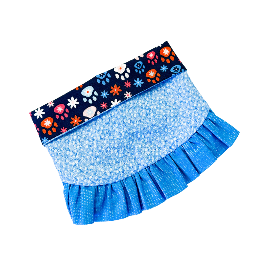 Pretty Poochy Ruffle Bandana