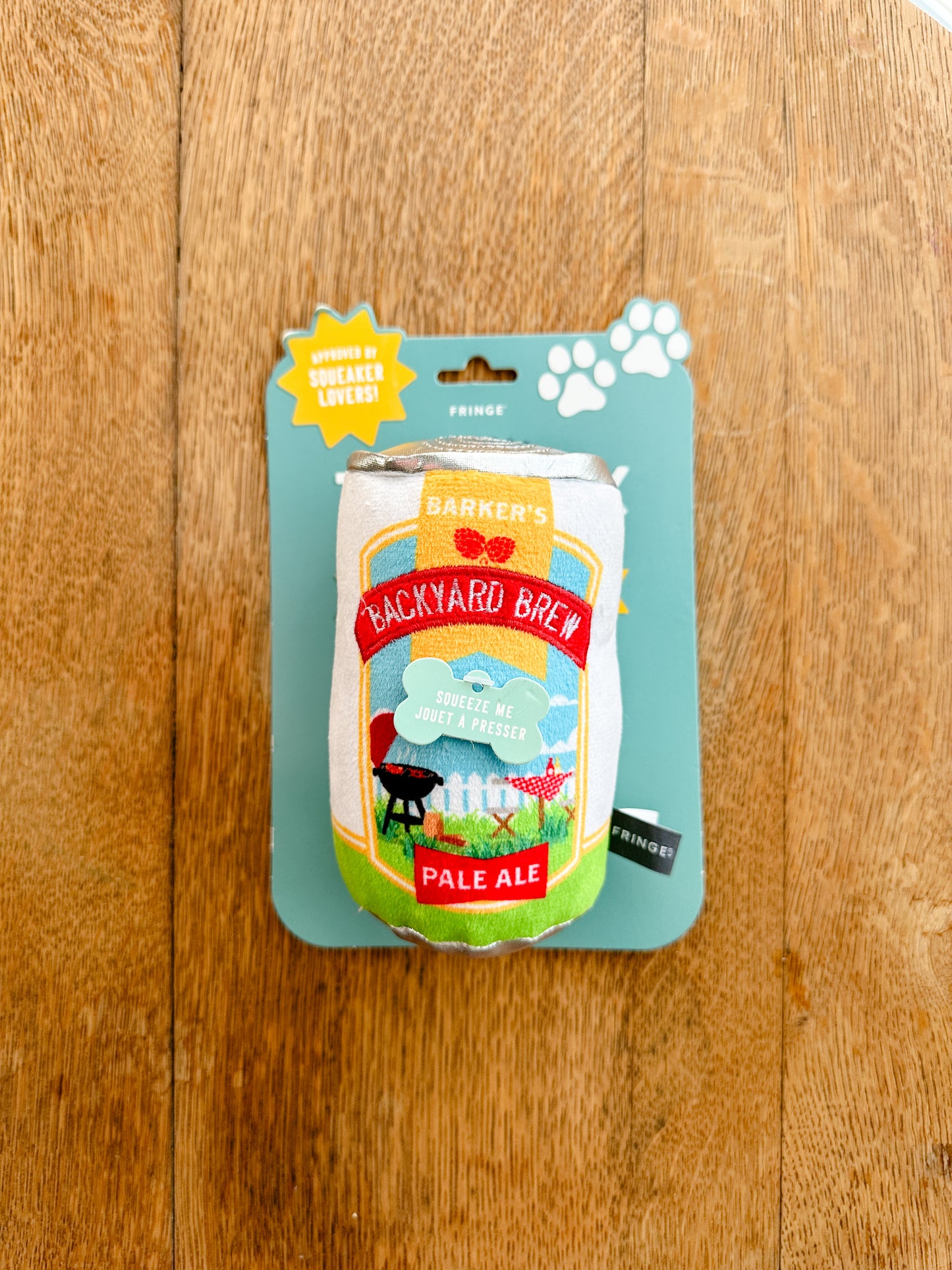 Backyard Brew Pale Ale Dog Toy