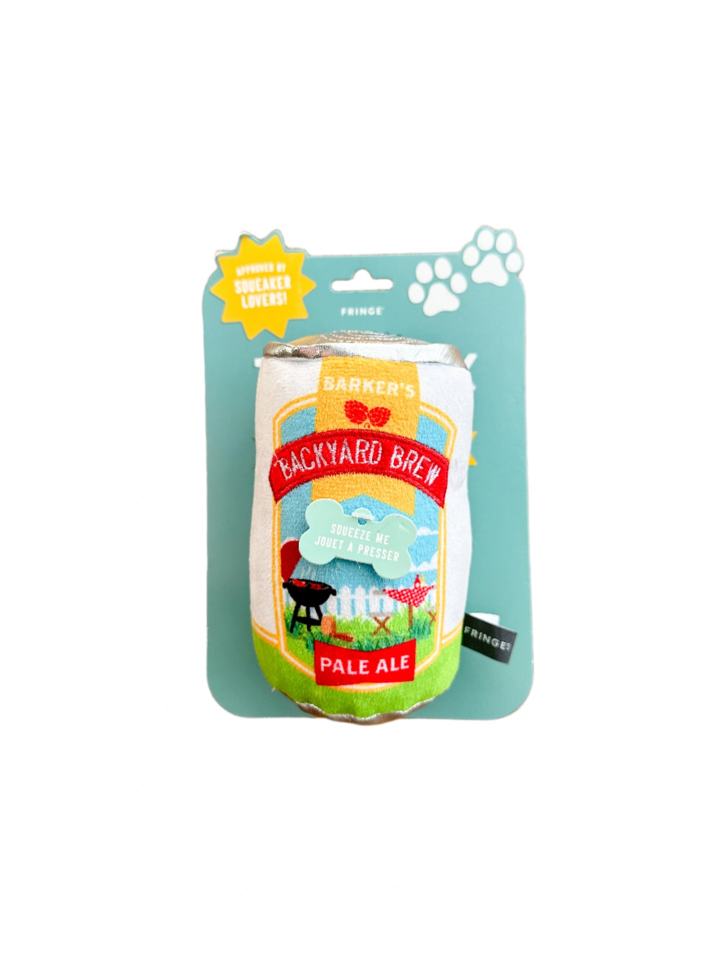 Backyard Brew Pale Ale Dog Toy