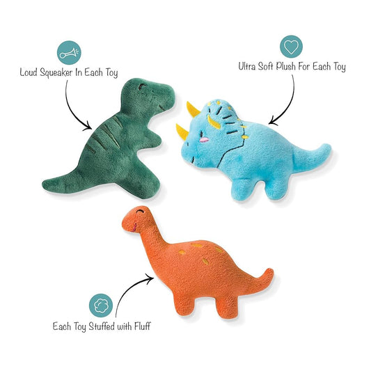 Dinos Mini Dog Toy