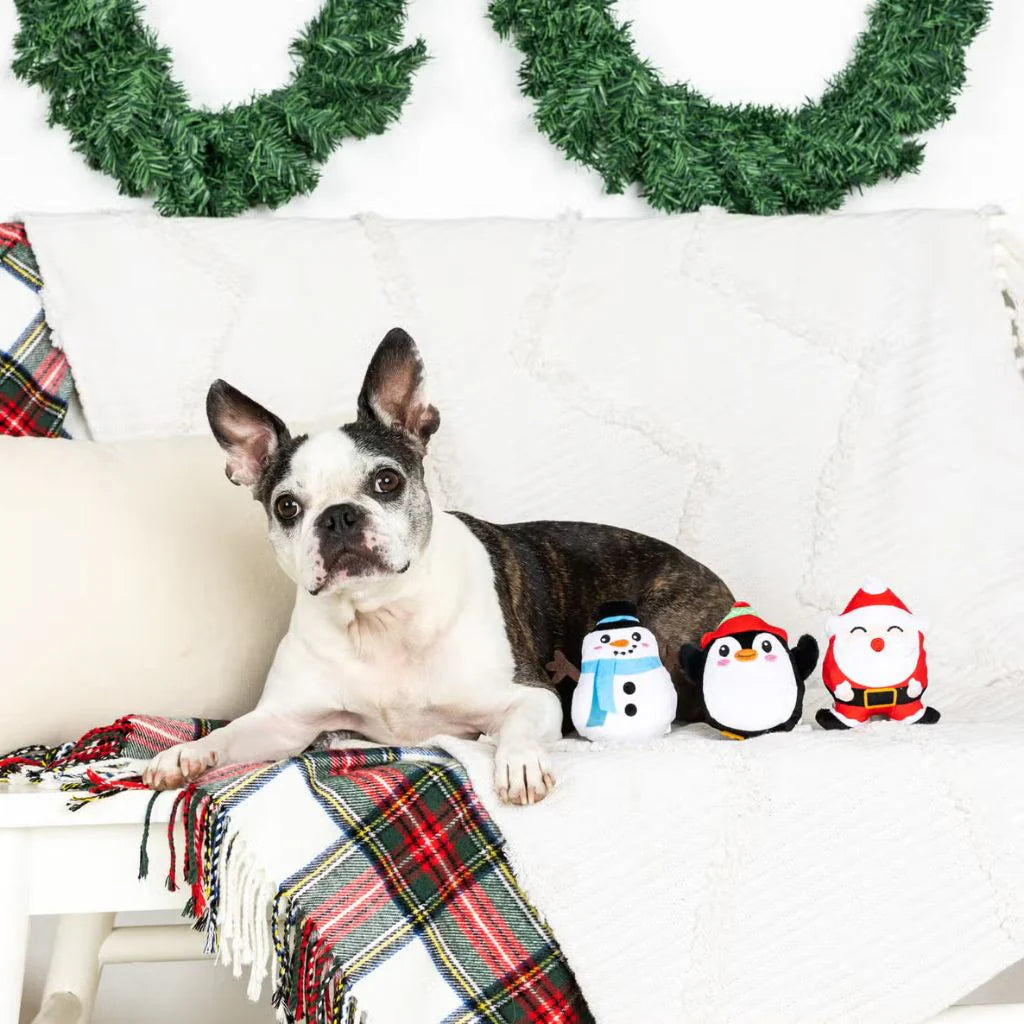 We'll Be Home For Christmas Mini Dog Toy