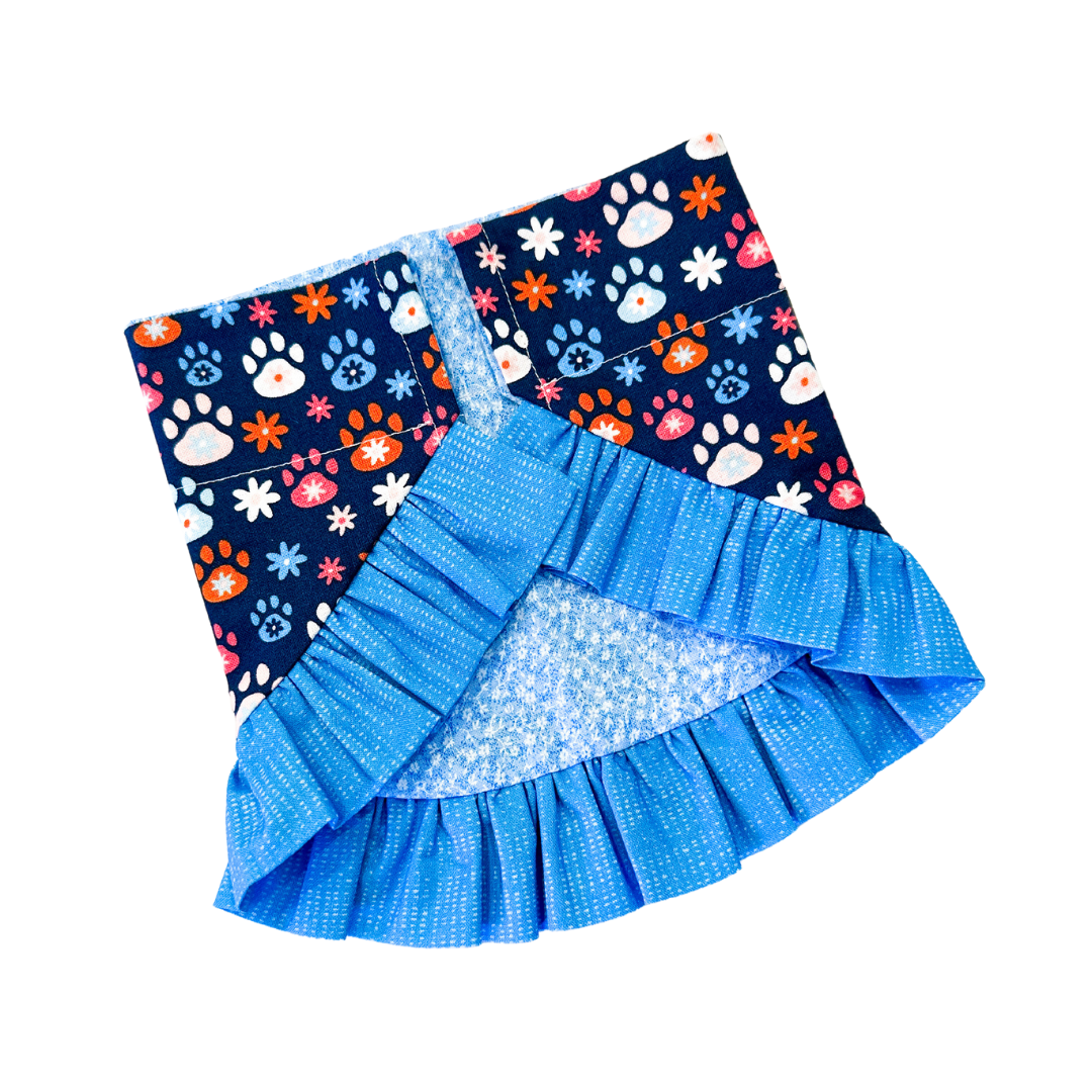 Pretty Poochy Ruffle Bandana