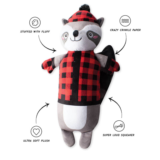 Brrring On The Snow Dog Toy