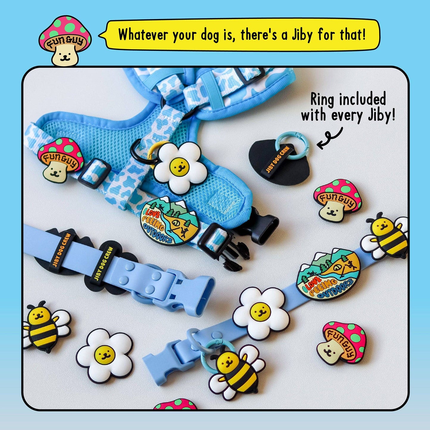 Spoody the Spider Jiby Dog Charm