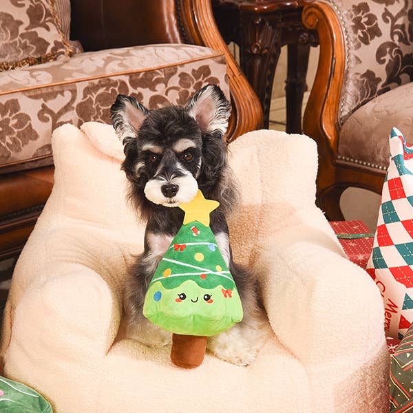 Christmas Tree Dog Toy