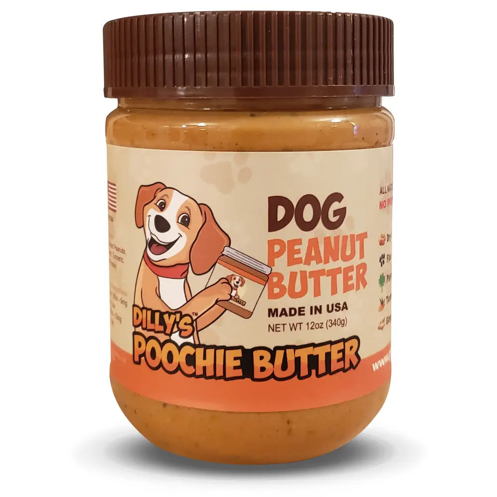 Poochie Butter - Dog Peanut Butter Jar (12oz)