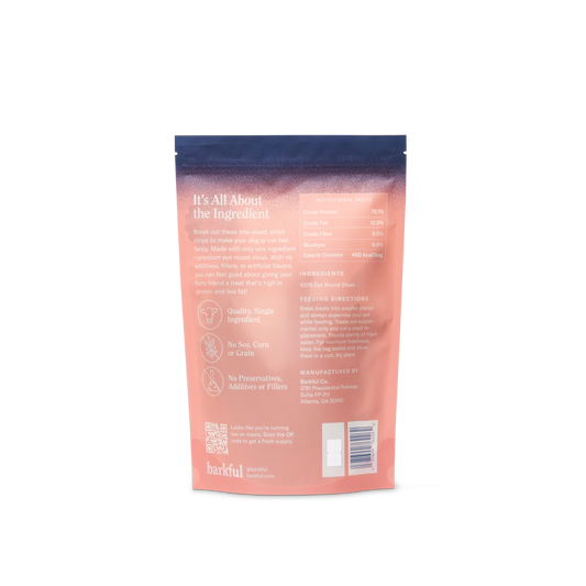 Steak Strips Dog Treats