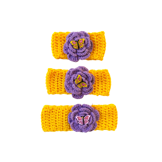 Flower Power Collar Scarf