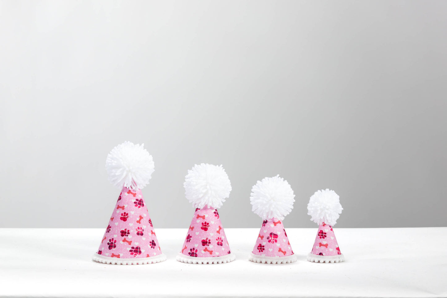 Pink Paws Party Hat