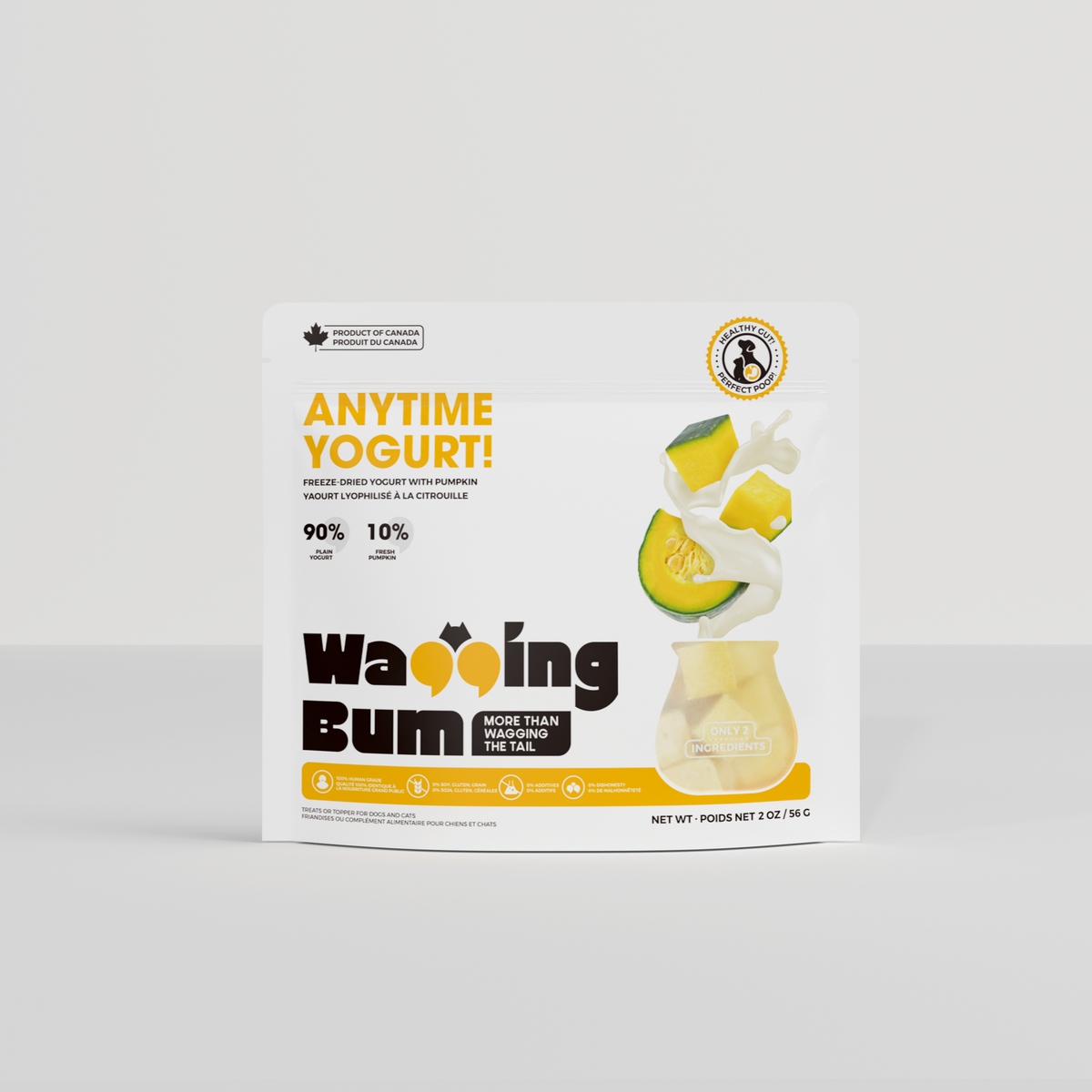 Freeze-dried Greek Yogurt with Pumpkin