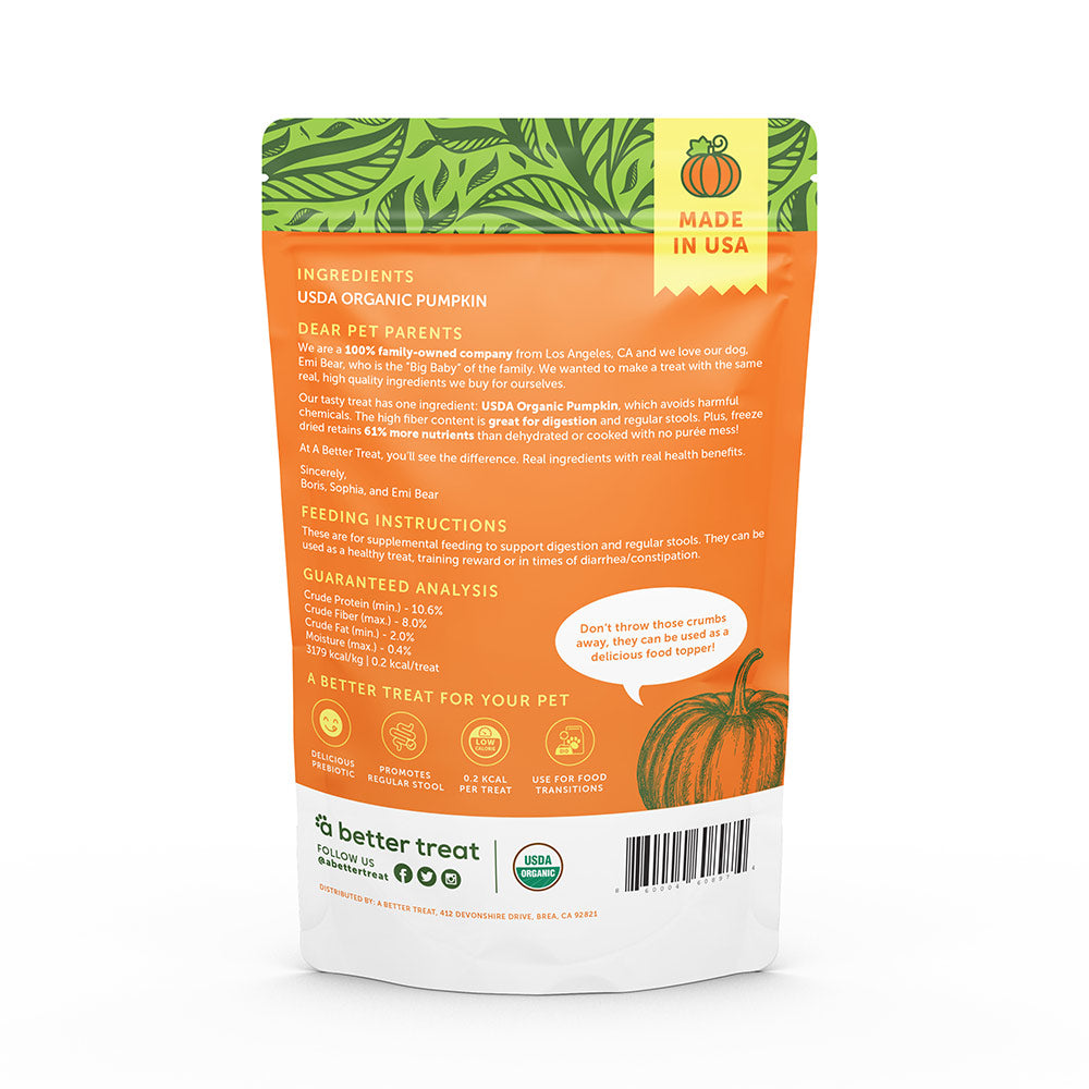 A Better Treat - Organic Pumpkin