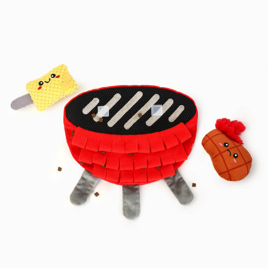 BBQ Grill Dog Snuffle Toy