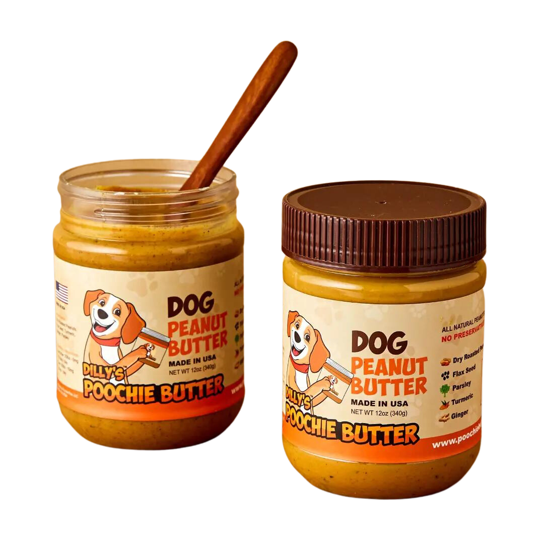 Poochie Butter - Dog Peanut Butter Jar (12oz)