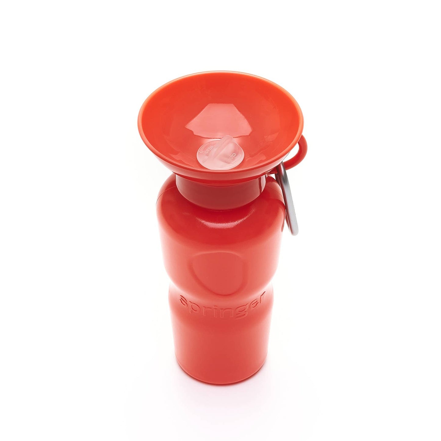 Coral Dog Travel Water Bottle