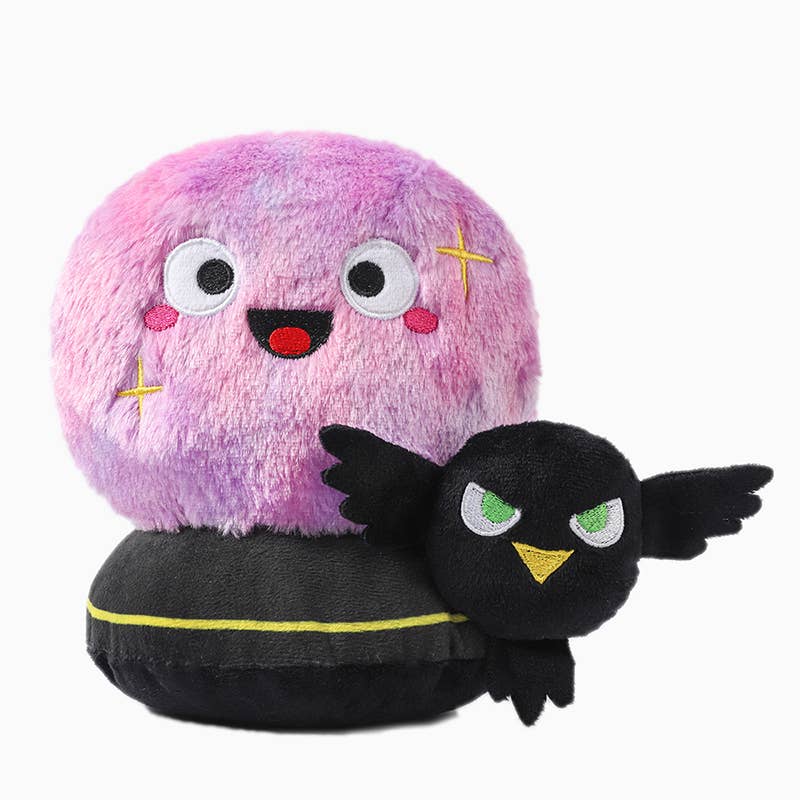 Crystal Ball Dog Plush Toy