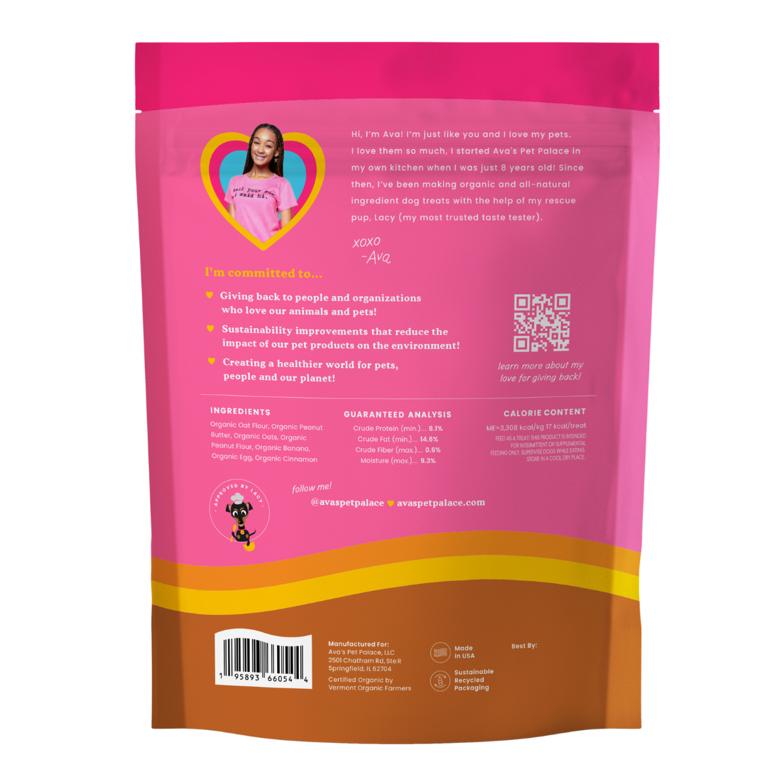 Peanutty Paws Dog Treats