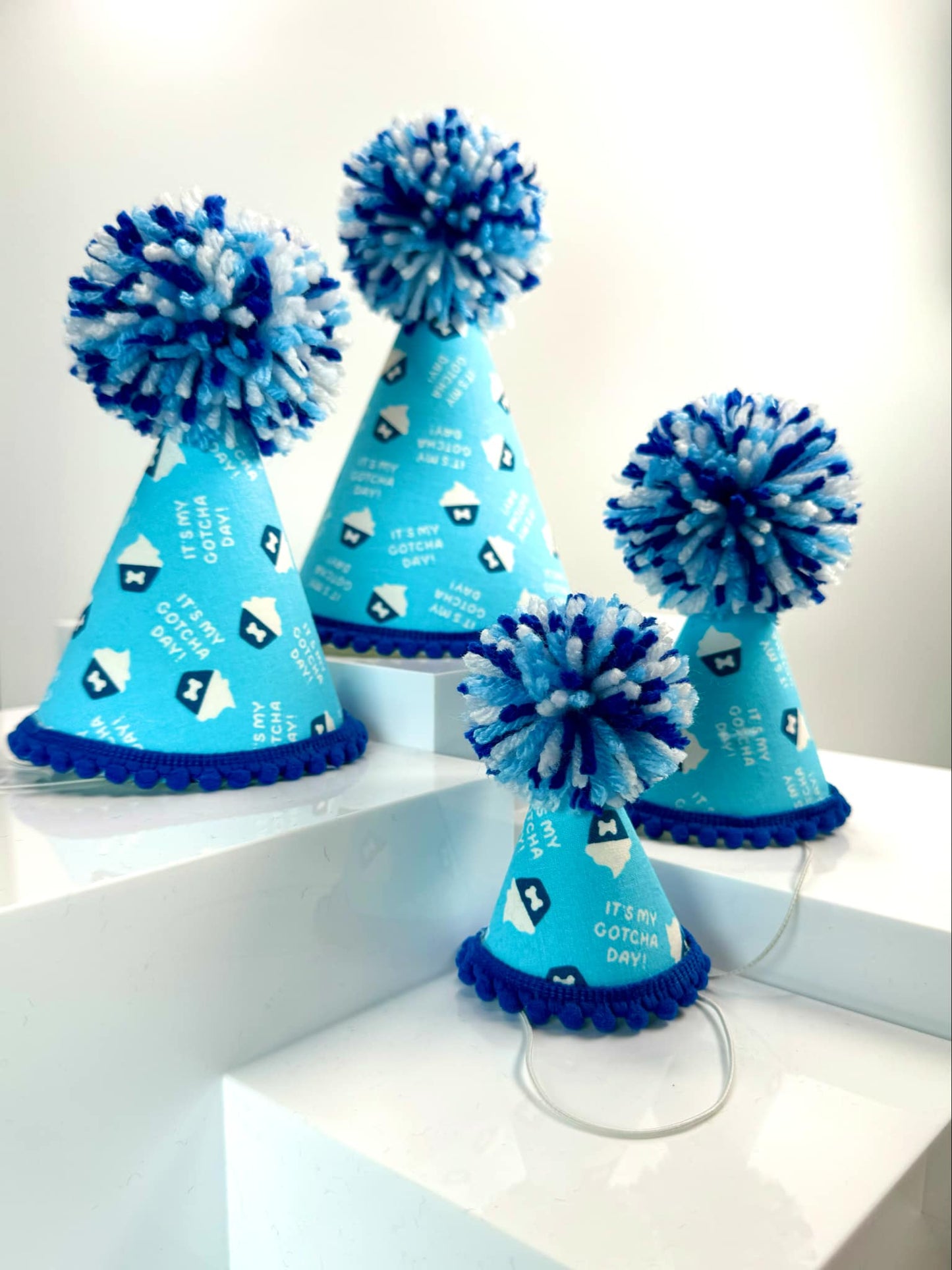 Gotcha Day Blue Party Hat