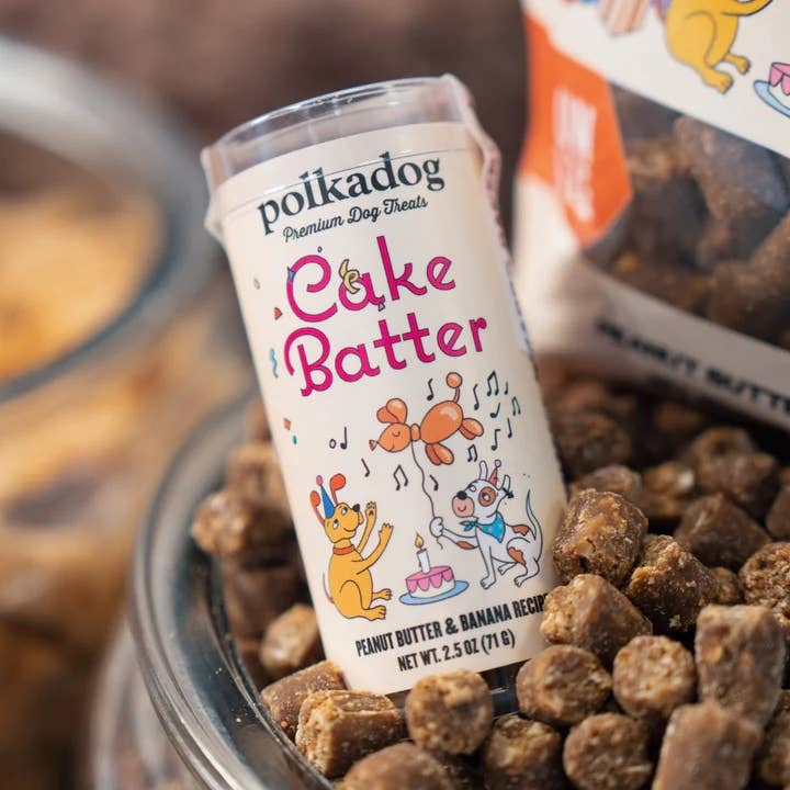 Cake Batter Dog Treats
