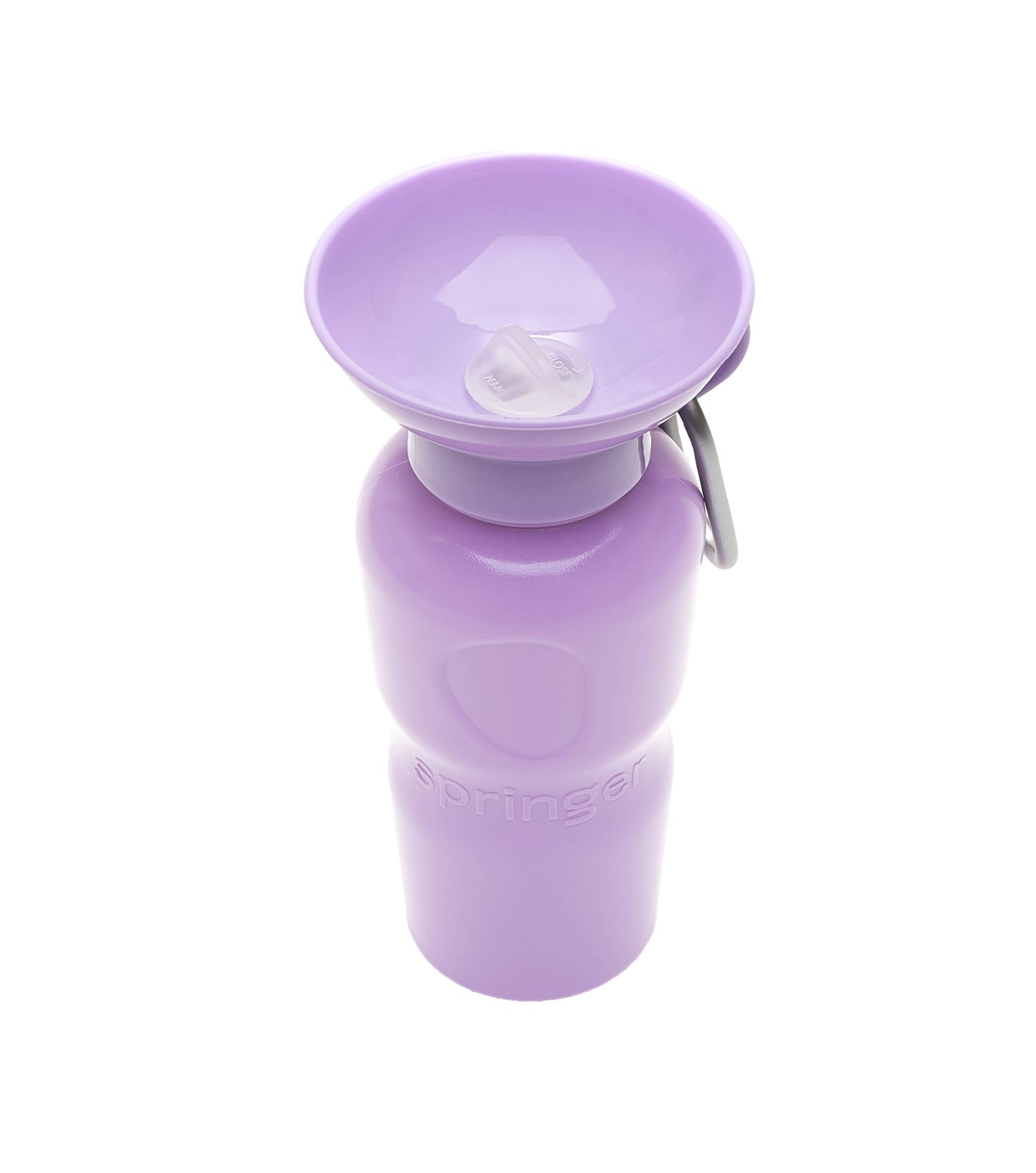 Purple Dog Travel Water Bottle