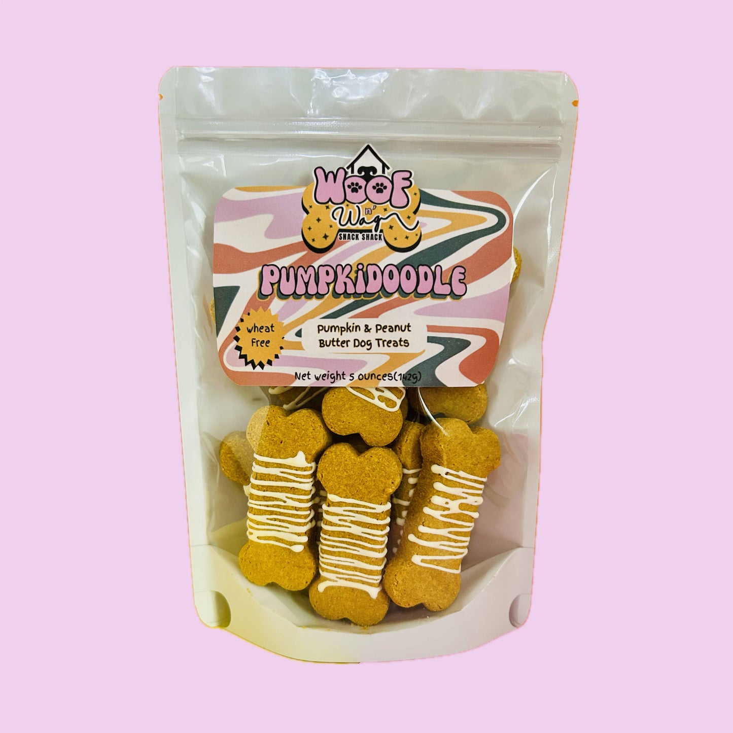 Pumpkin & Peanut Butter Dog Treats