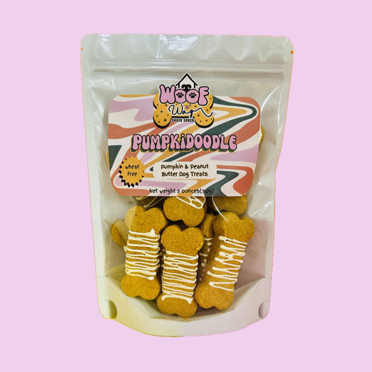 Pumpkin & Peanut Butter Dog Treats