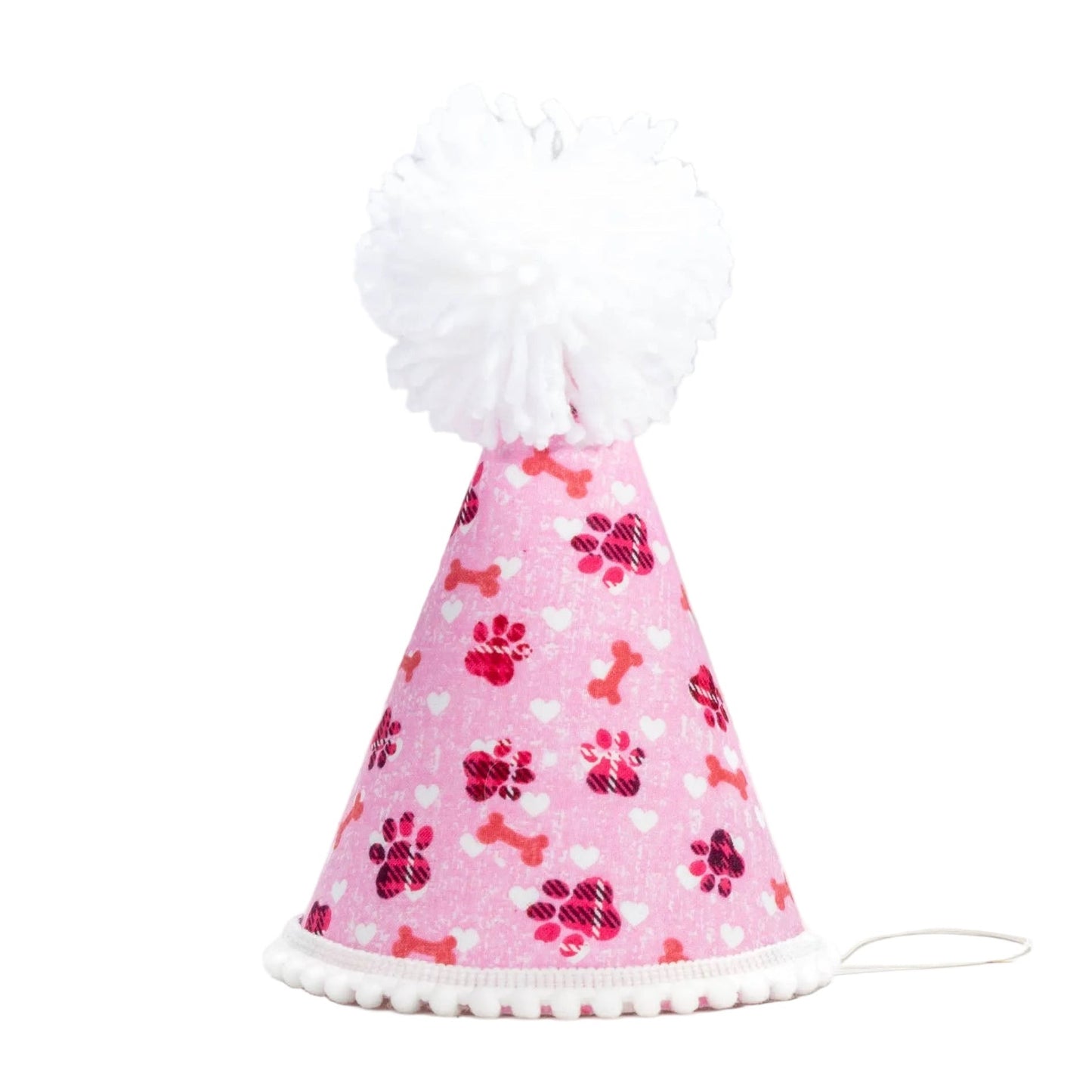 Pink Paws Party Hat