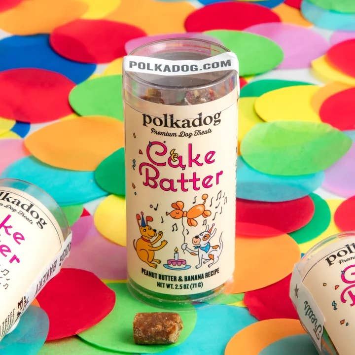 Cake Batter Dog Treats