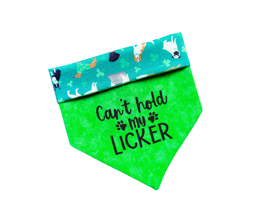 Can't Hold My Licker Bandana