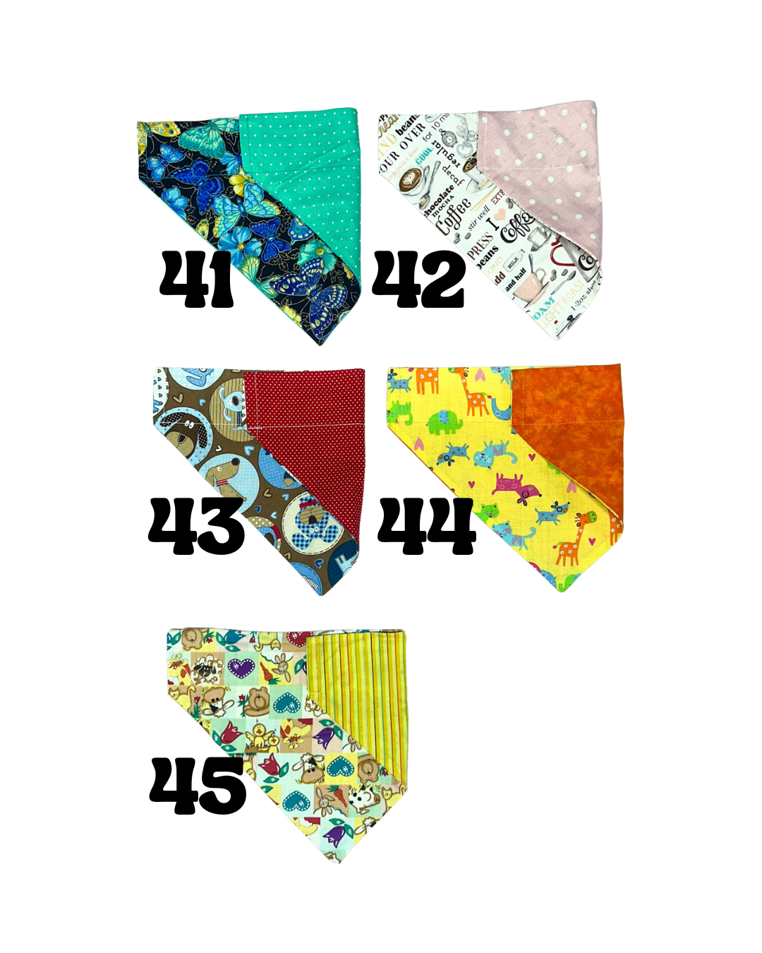 M $5 Bandanas