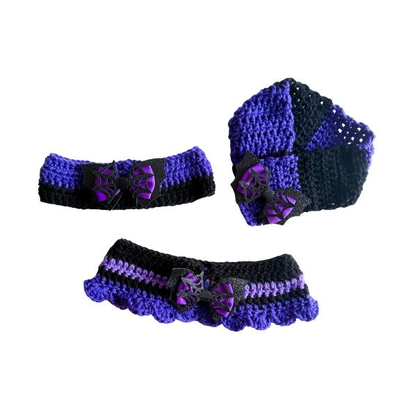 Spooky Spider Scarves