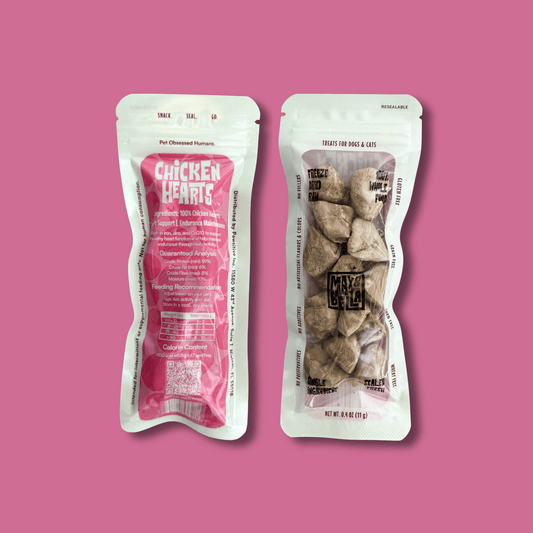 Freeze-Dried Chicken Hearts Treats