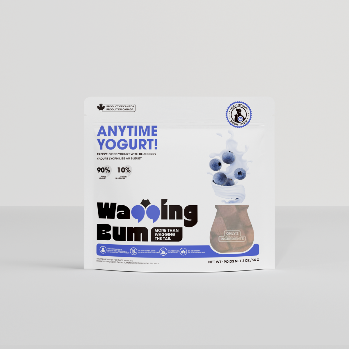 Freeze-dried Greek Yogurt with Blueberry