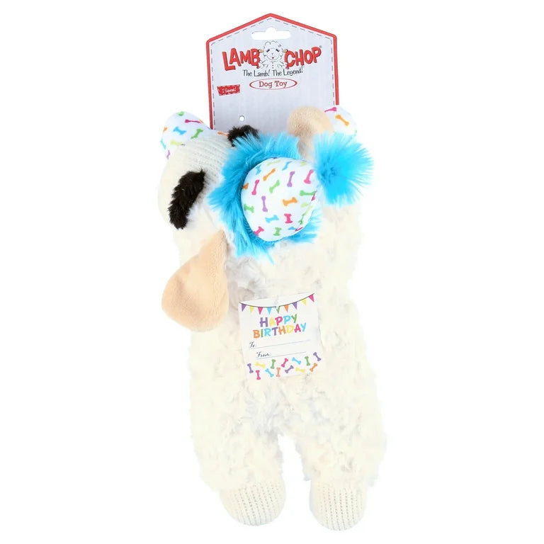 Lamb Chop Birthday Dog Toy