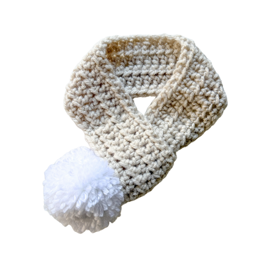 Oatmeal Dog Scarf
