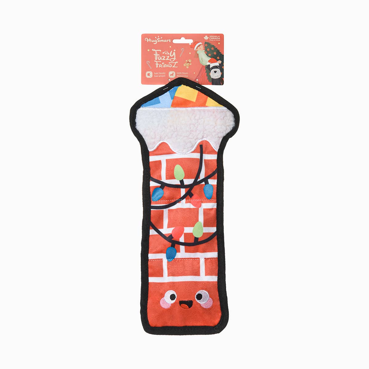 Santa's Chimney Dog Toy