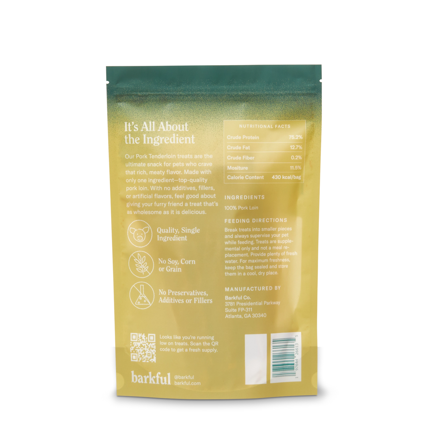 Pork Tenderloin Dog Treats