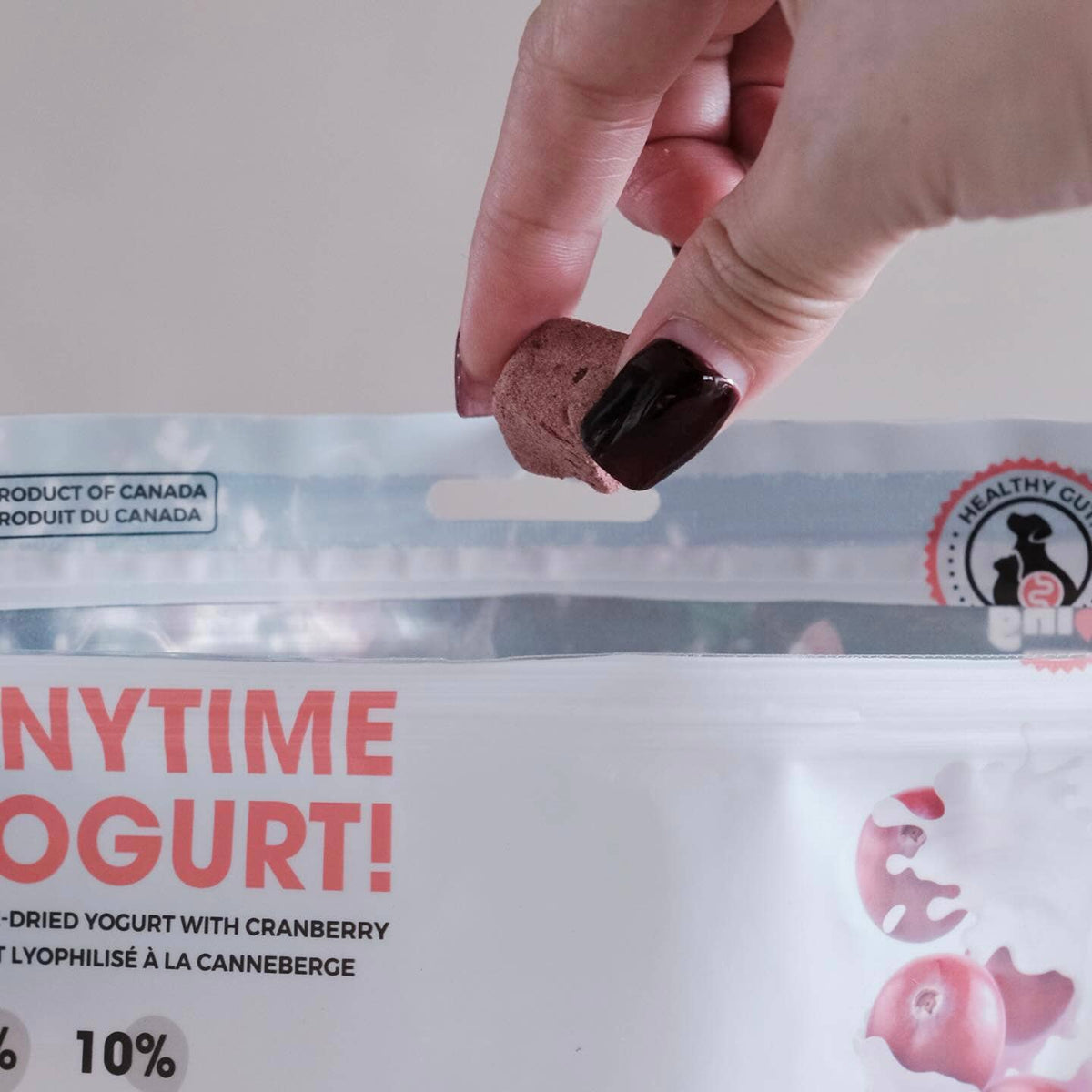 Freeze-dried Greek Yogurt with Cranberry
