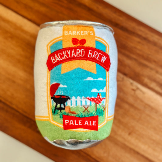 Backyard Brew Pale Ale Dog Toy
