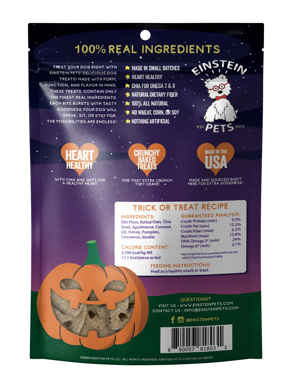 Trick Or Treat Dog Treats