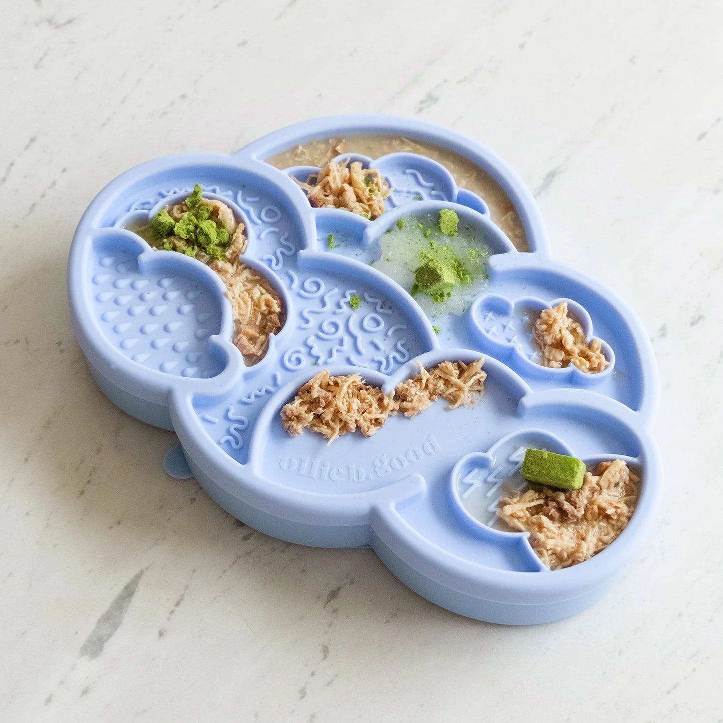 Cloud Nine Lick Mat & Lid | Cornflower