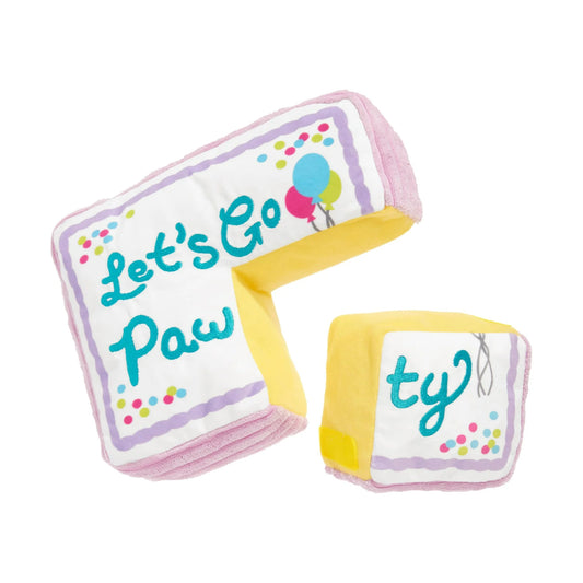 Let's Go Pawty Dog Toy