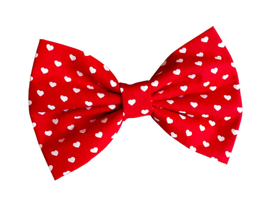 Valentine Dog Bow