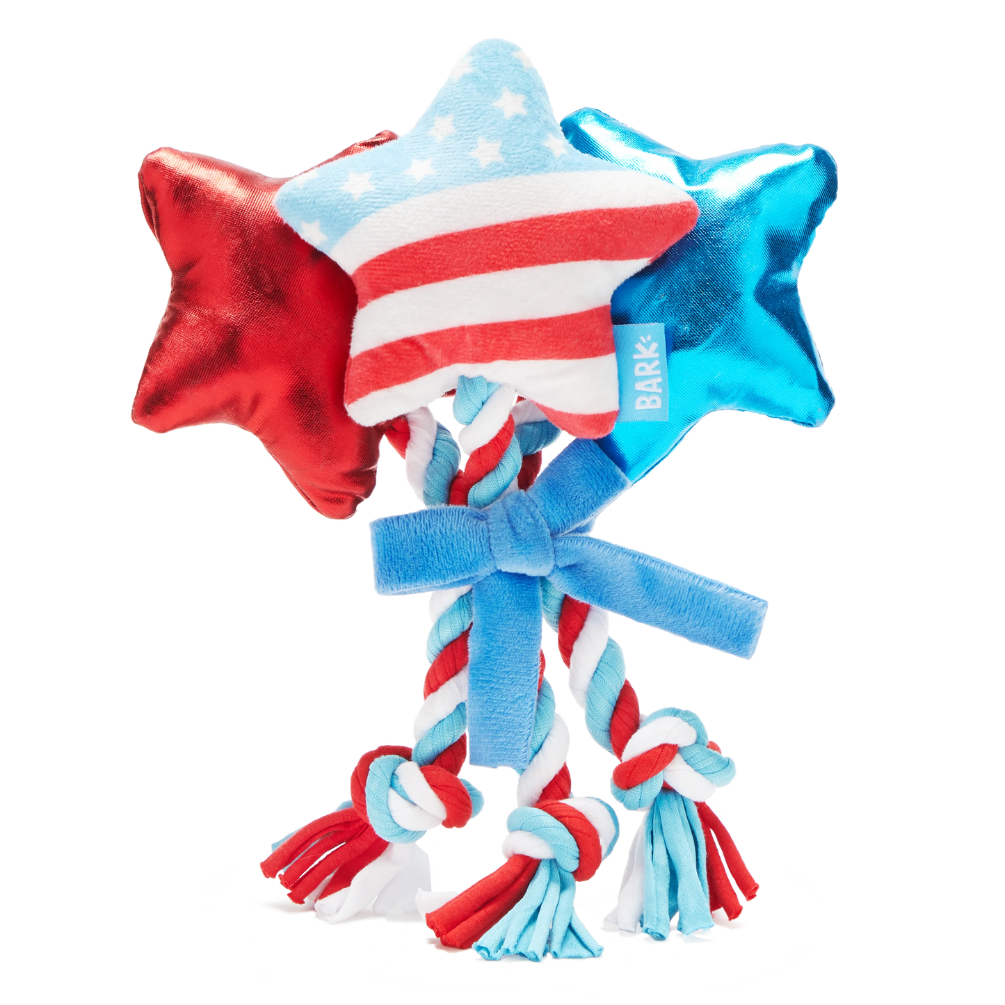Star Spangled Squeaks Dog Toy