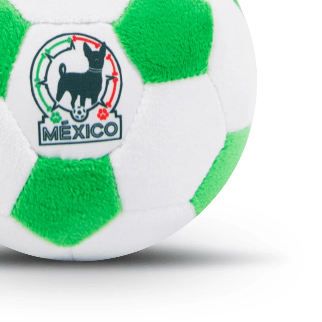 Mexico Soccer Ball Dog Toy